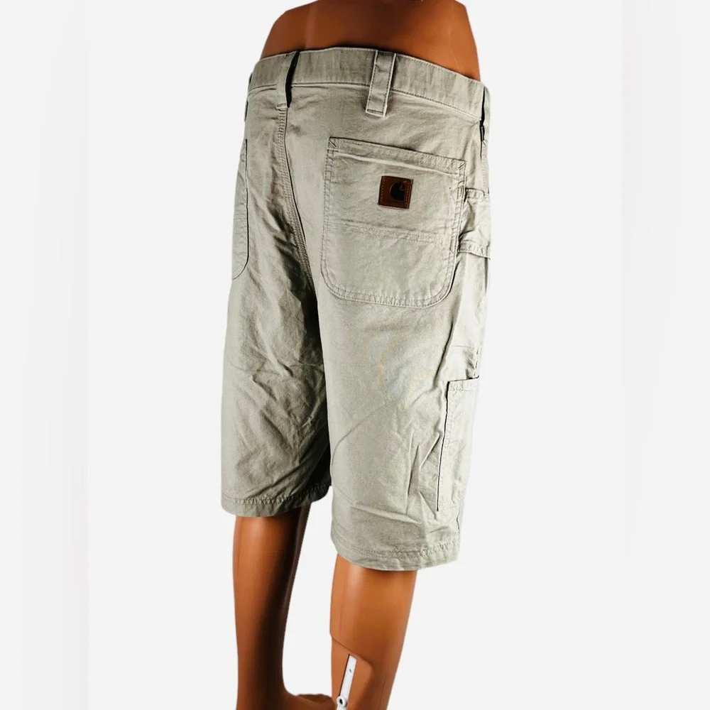 Carhartt Mens 40 X 10 Shorts Original Fit 100% Cotton B147 Tan Work Flat EUC